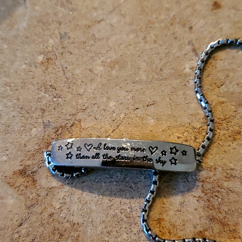 Adjustable sterling bracelet